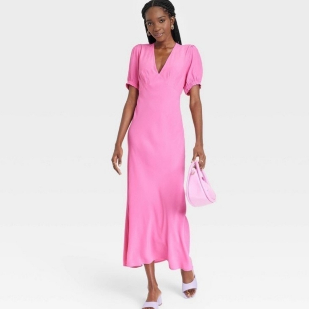 A New Day Women's Puff Short Sleeve
Maxi Dress XS - Picture 3 of 5